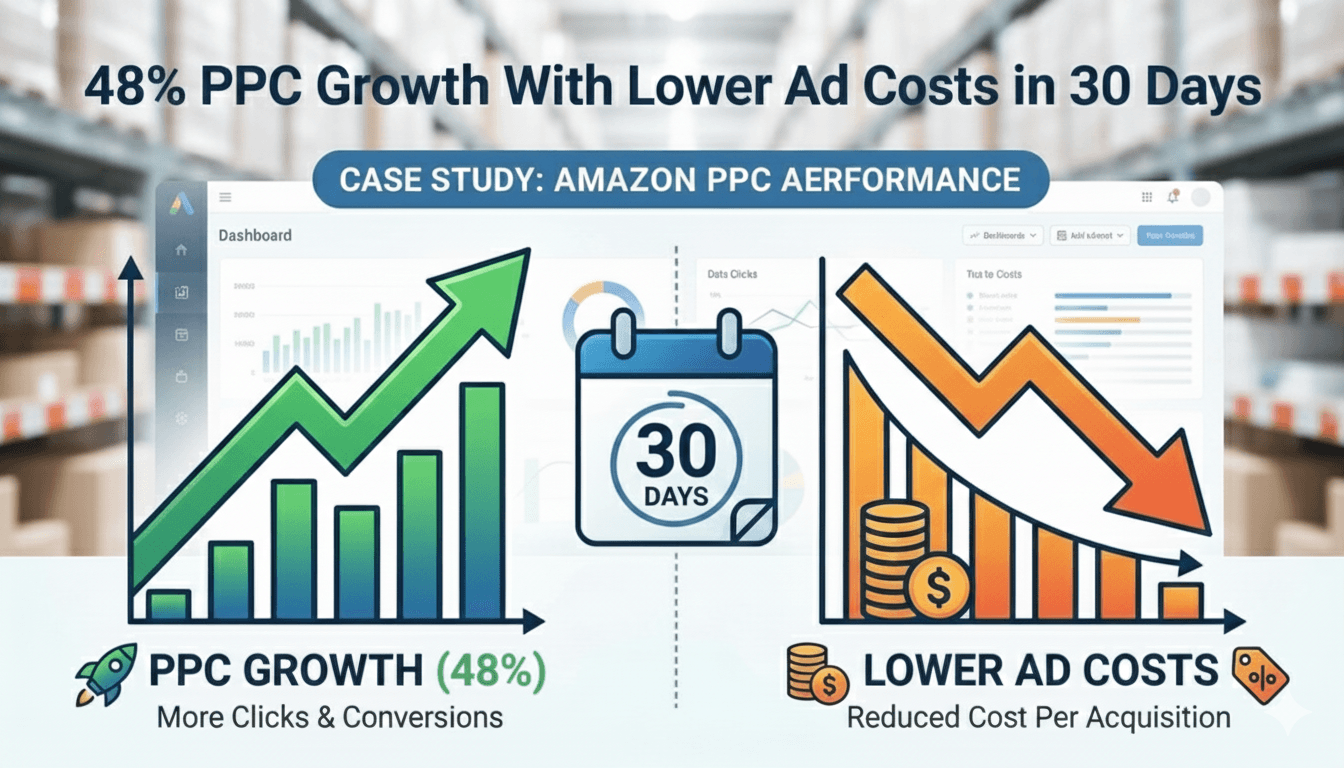 High ACoS to 48% PPC Growth in 30 Days
