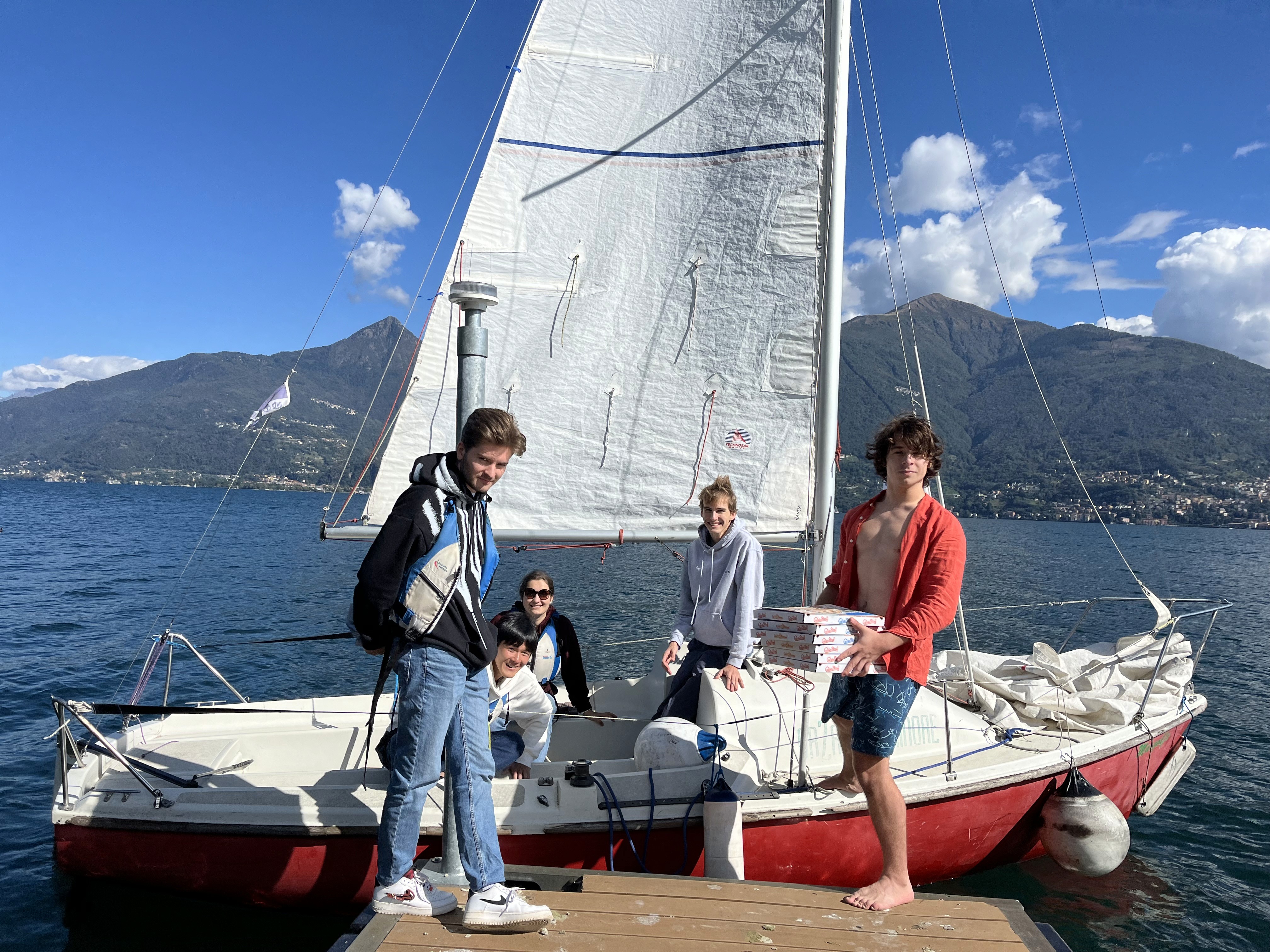 BSST sailing event on the water