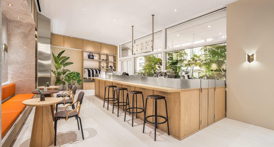 In-store café