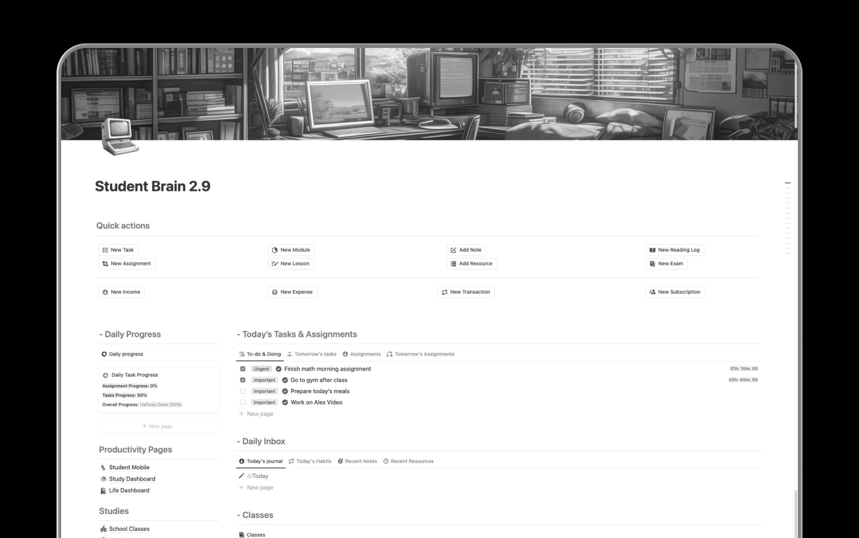 Notion Student Planner Template: The Complete System for Study & Life