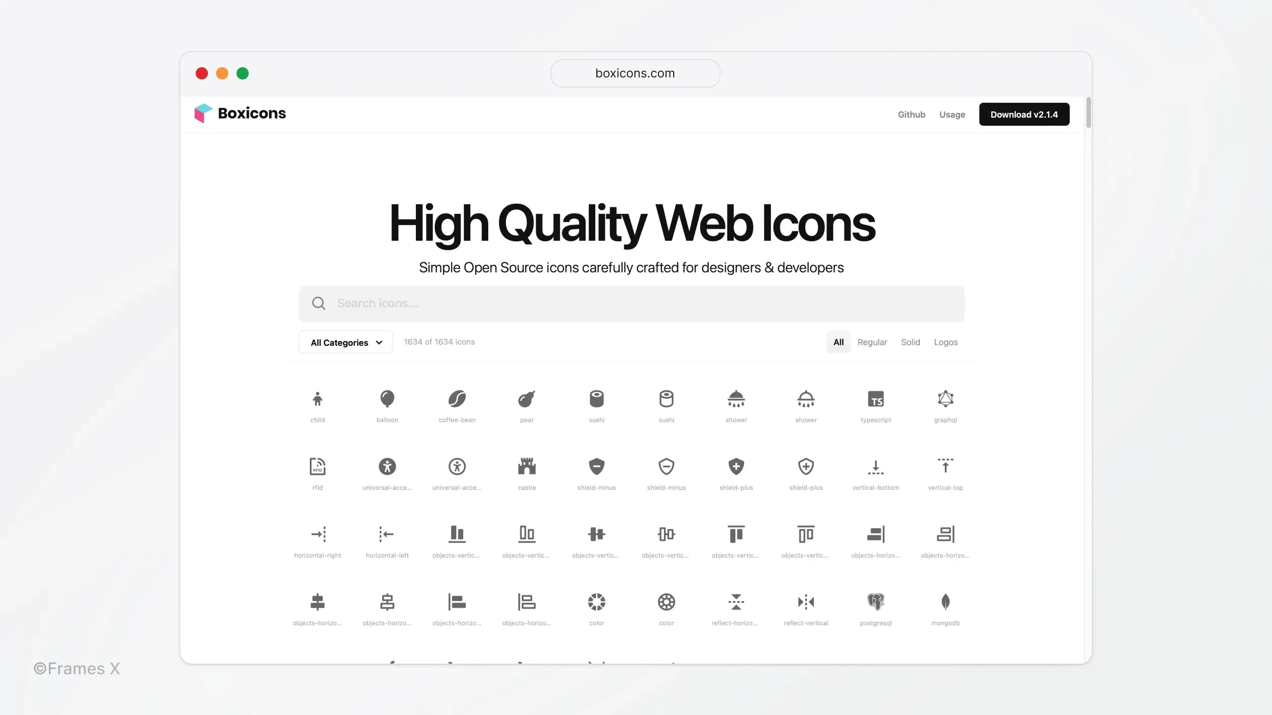 Boxicons - Free UI Icon Set