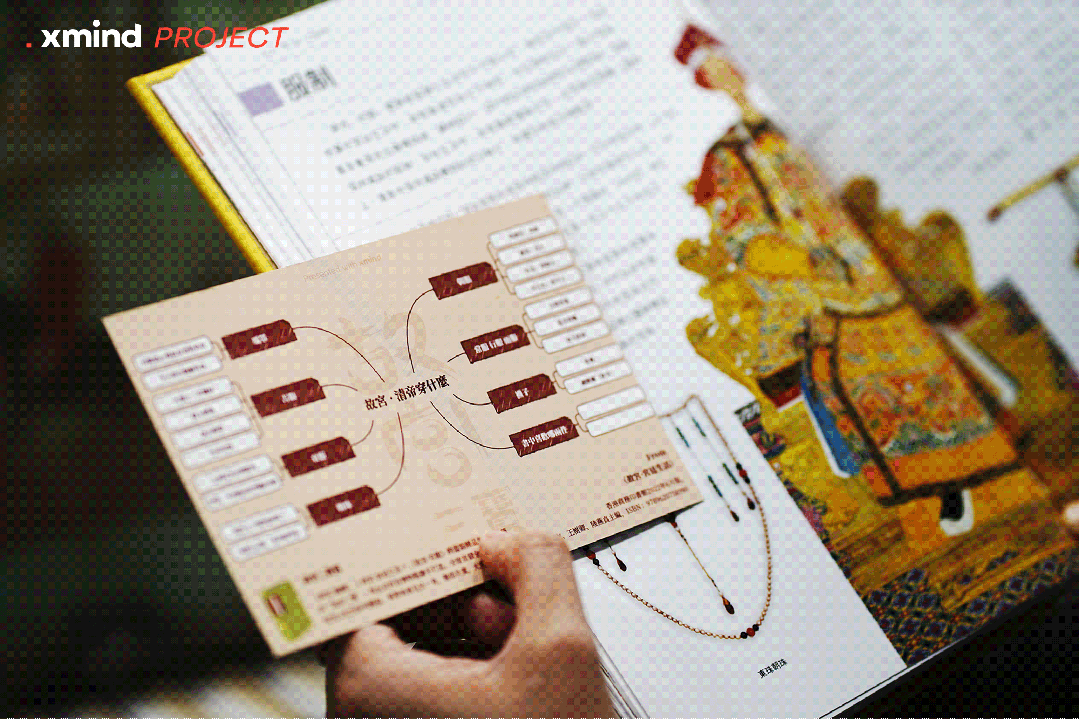 Xmind展览导图与书籍