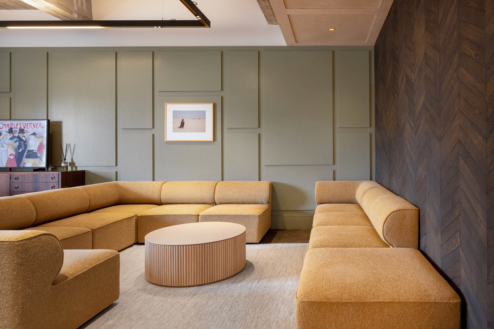 Positive Space - Mollie HQ meeting room lounge