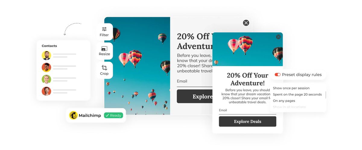 Give Mailchimp a Steroid Boost with Claspo
