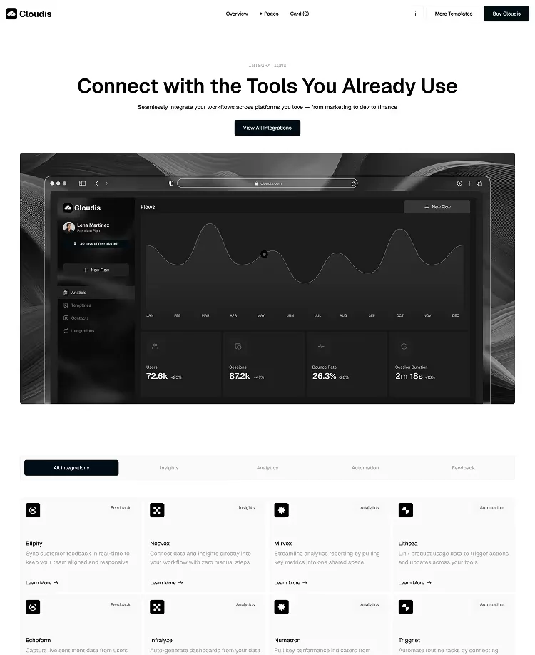 SaaS Framer Template