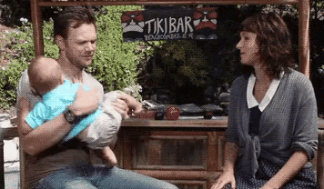 Bad Parents: Baby Flipping Fun at Tiki Bar