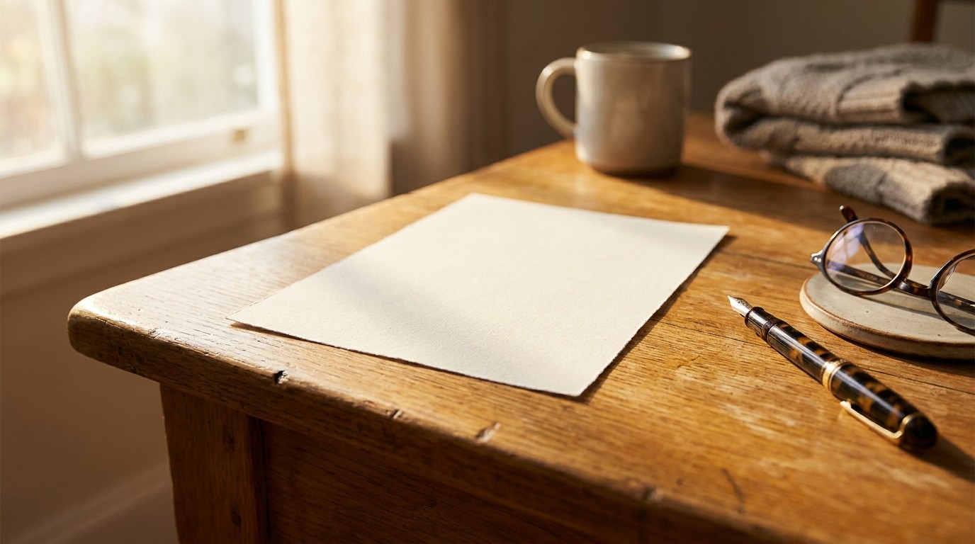 A written treatment estimate on a desk beside a pen