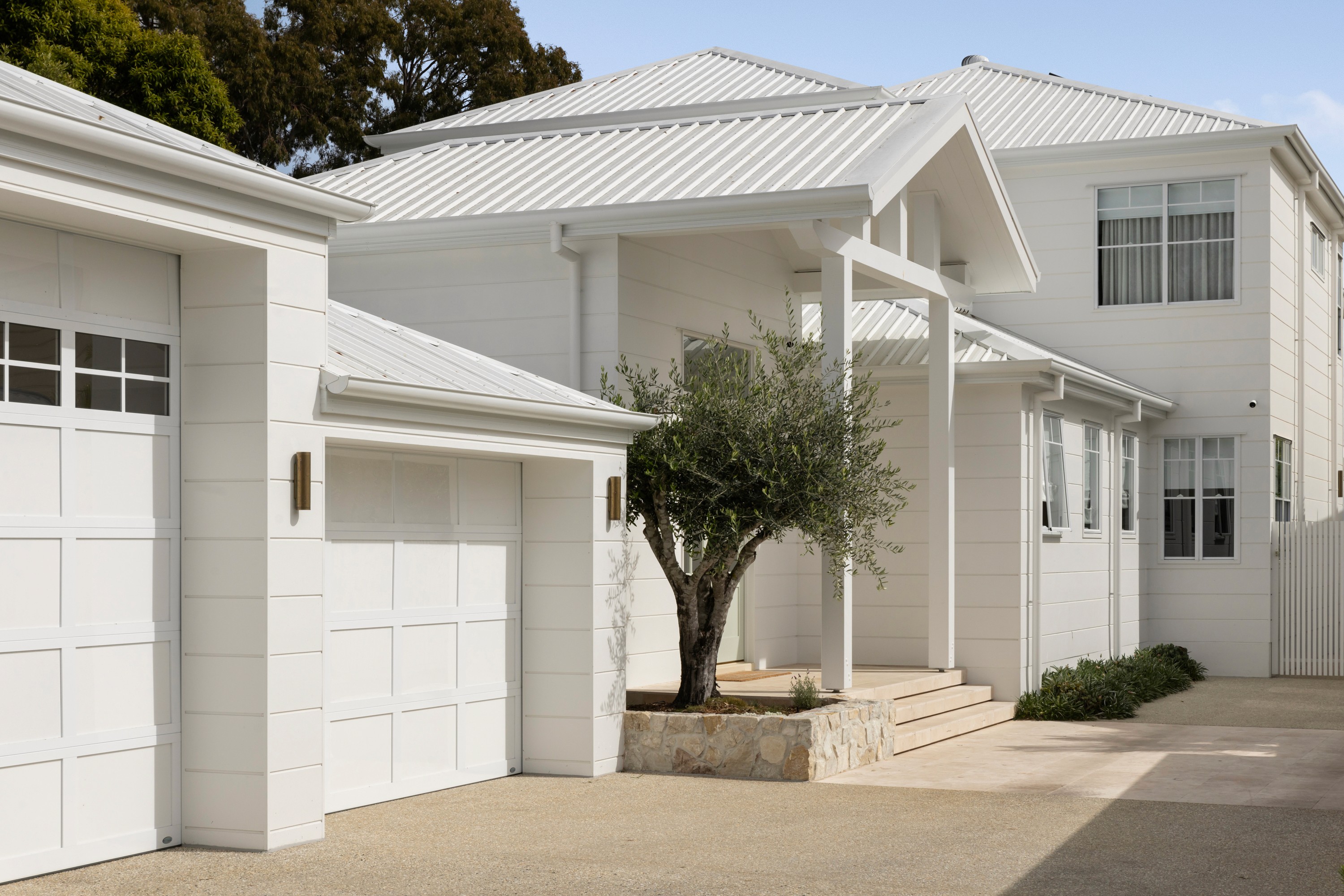 Front facade of Jacaranda House in. Brisbane