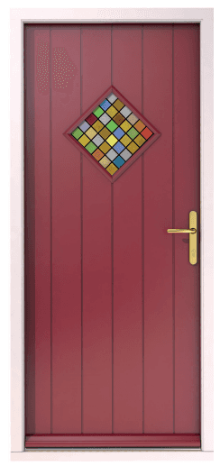 Side hung window detail