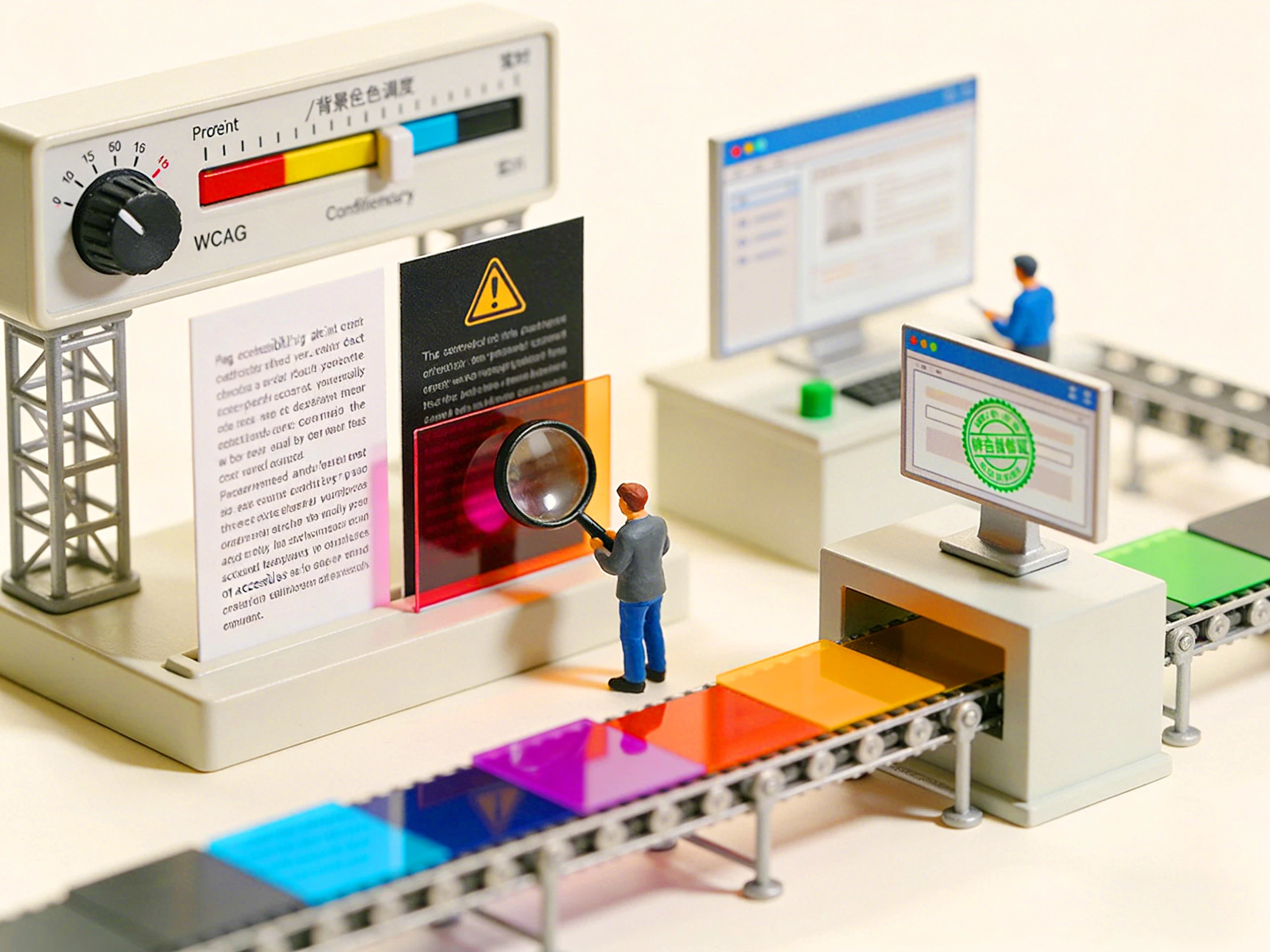 色彩对比度和网页可访问性