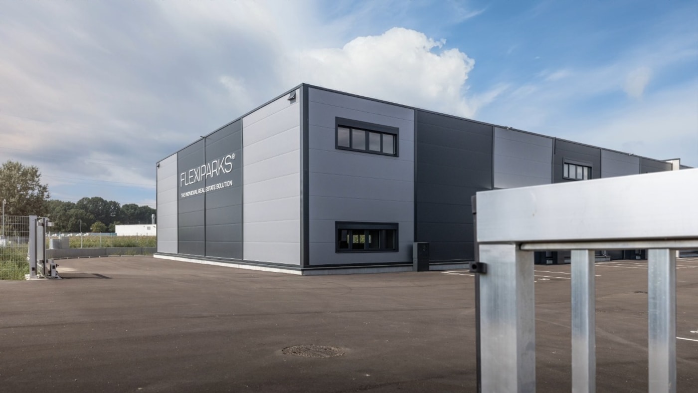 Modesta-Gewerbehalle als Vorschaumotiv eines Cinemagramms