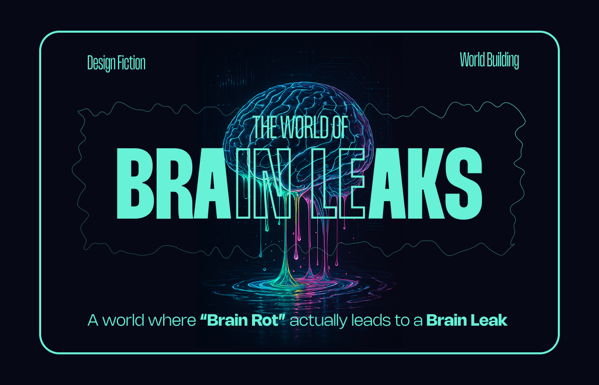 The project thumbnail with a brain leaking