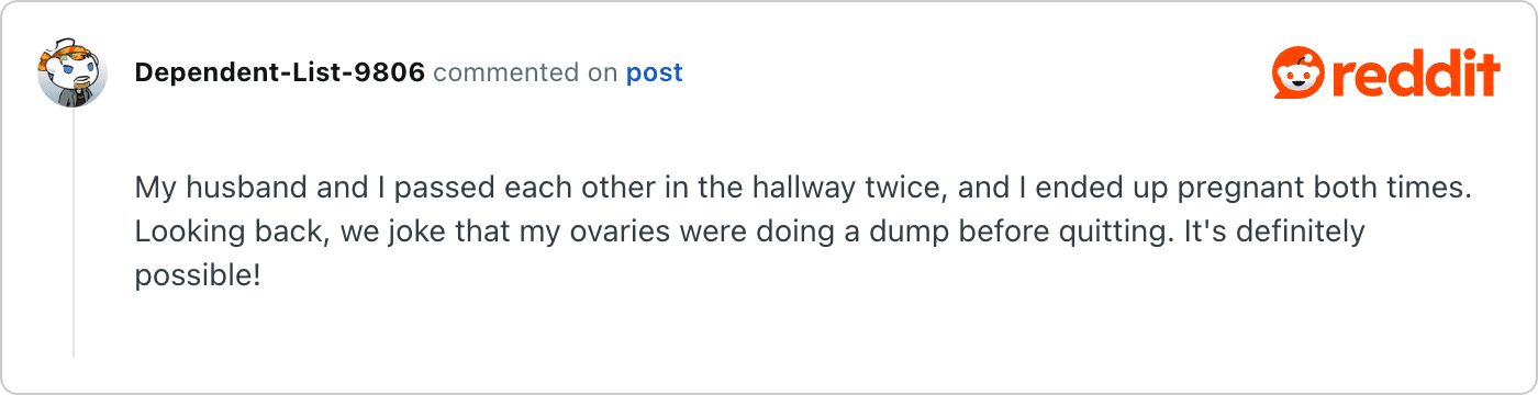 Post on Reddit