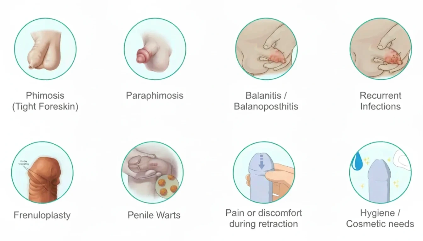 Circumcision recovery stages timeline