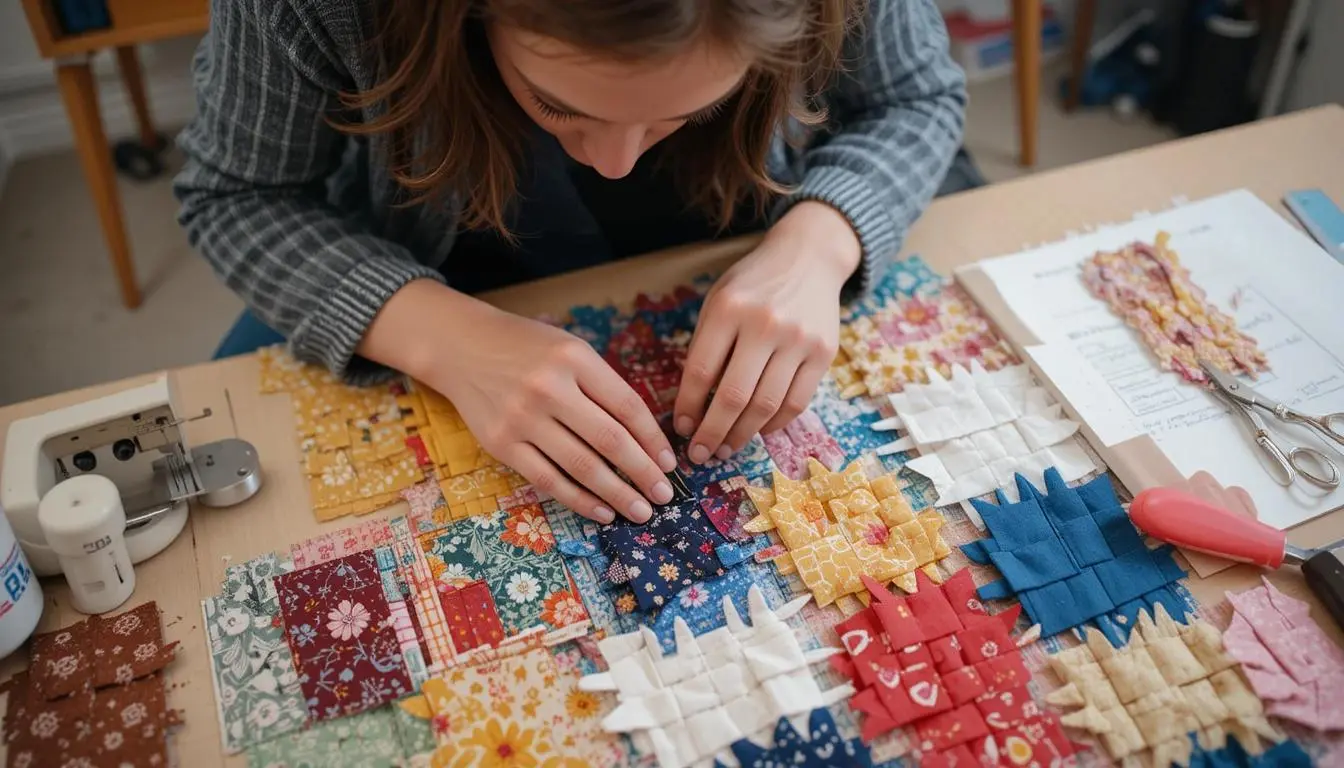 couture de patchwork
