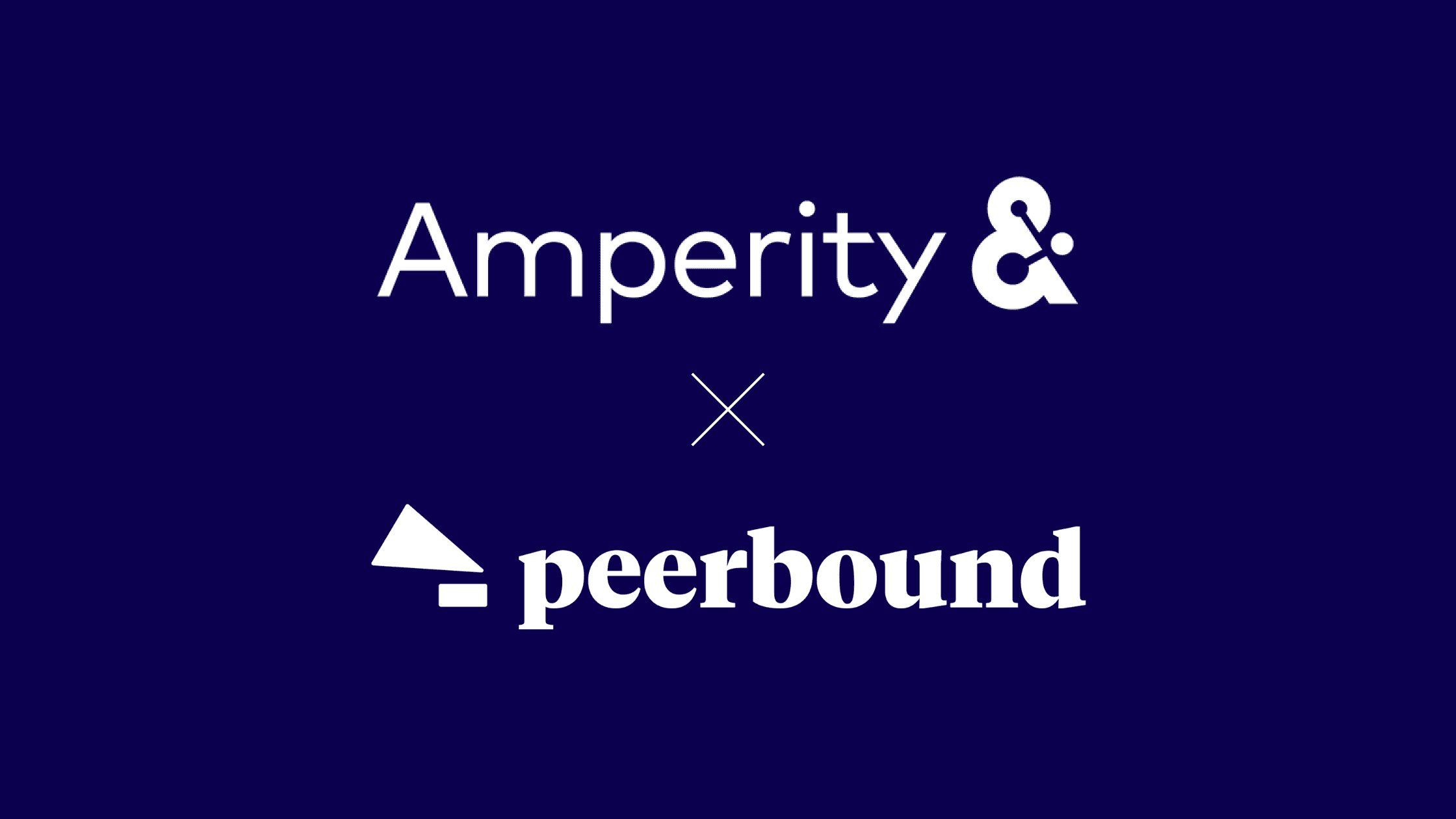 The Amperity and Peerbound Partnership