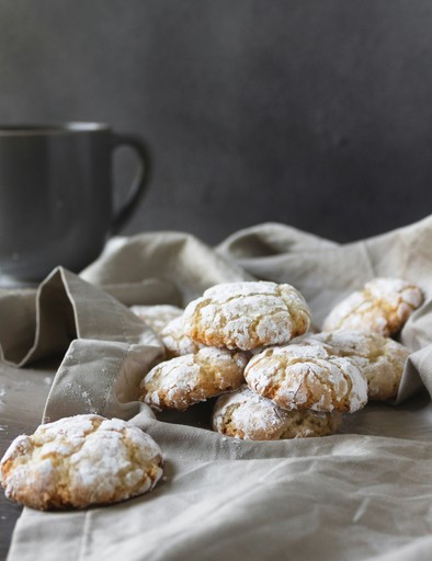 lemon crinkle cookies