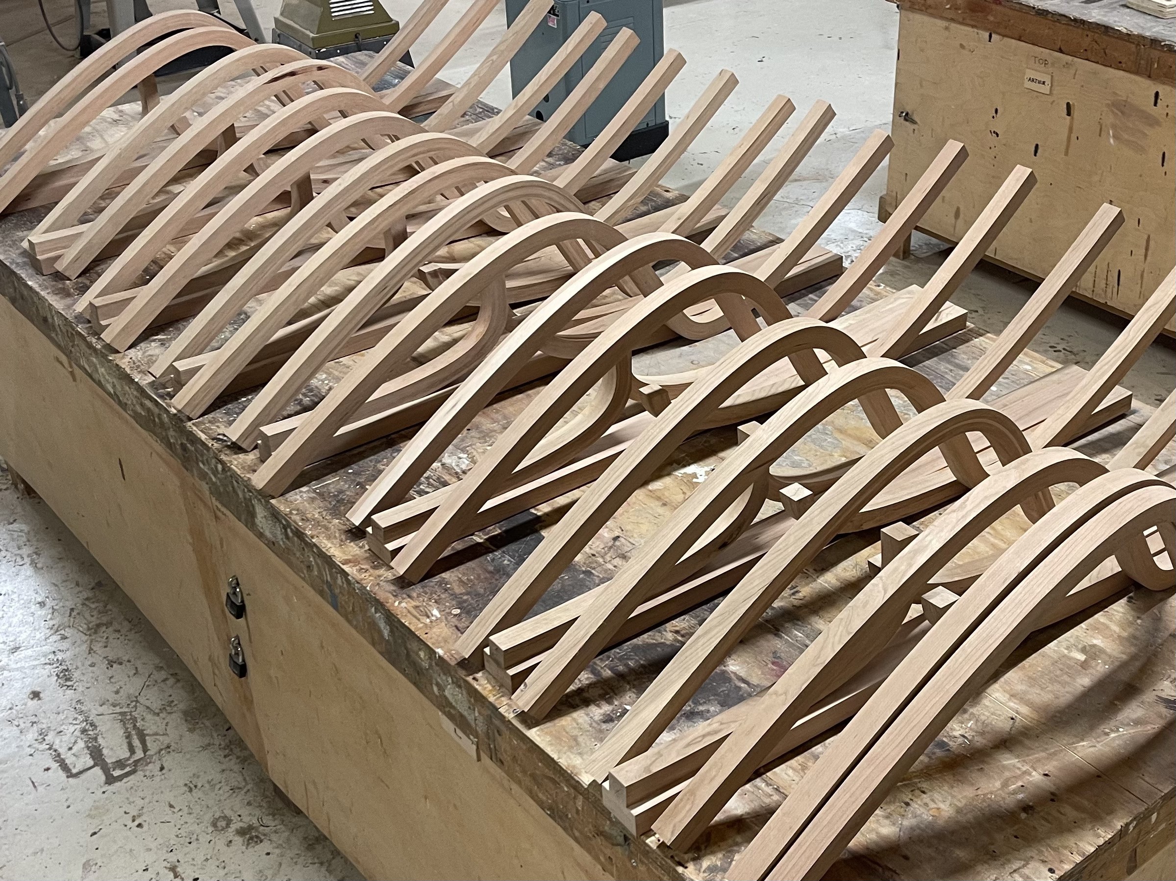 Cherry Chairs process