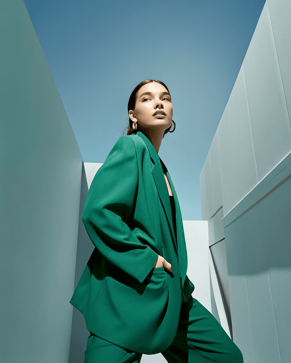 another image of the designer