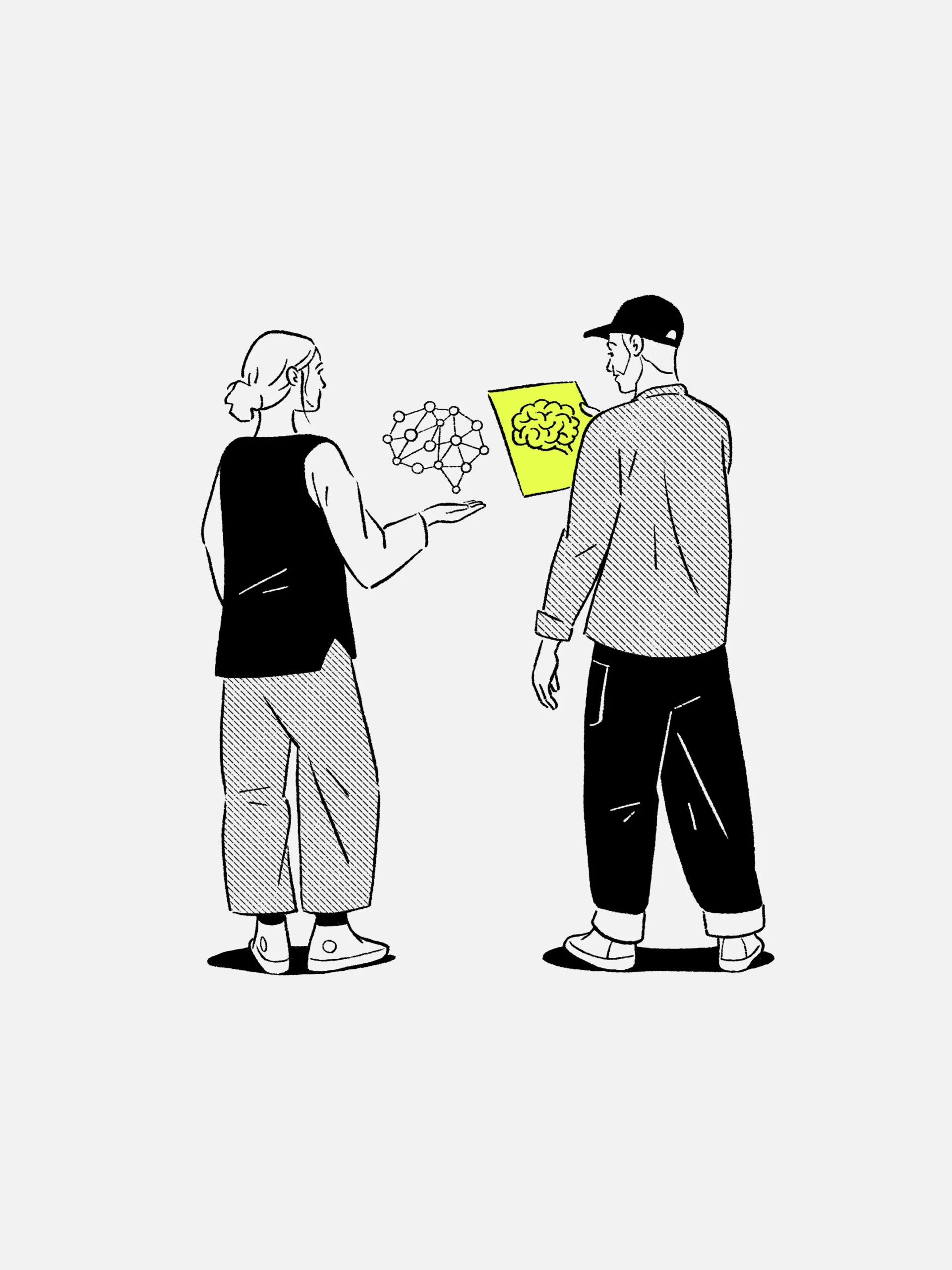 Illustration style for Reaktor, a global design and technology consultancy.