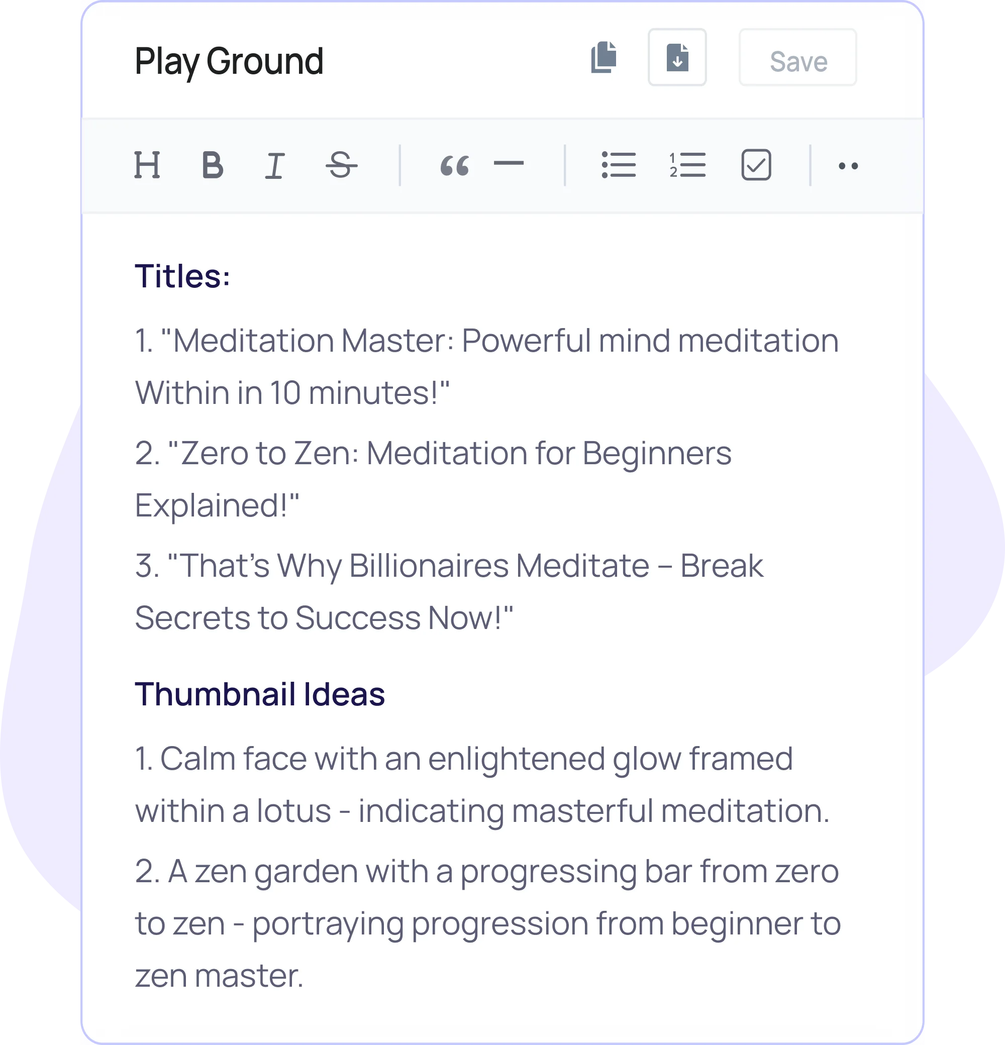 YouTube Title Generator Step - 3