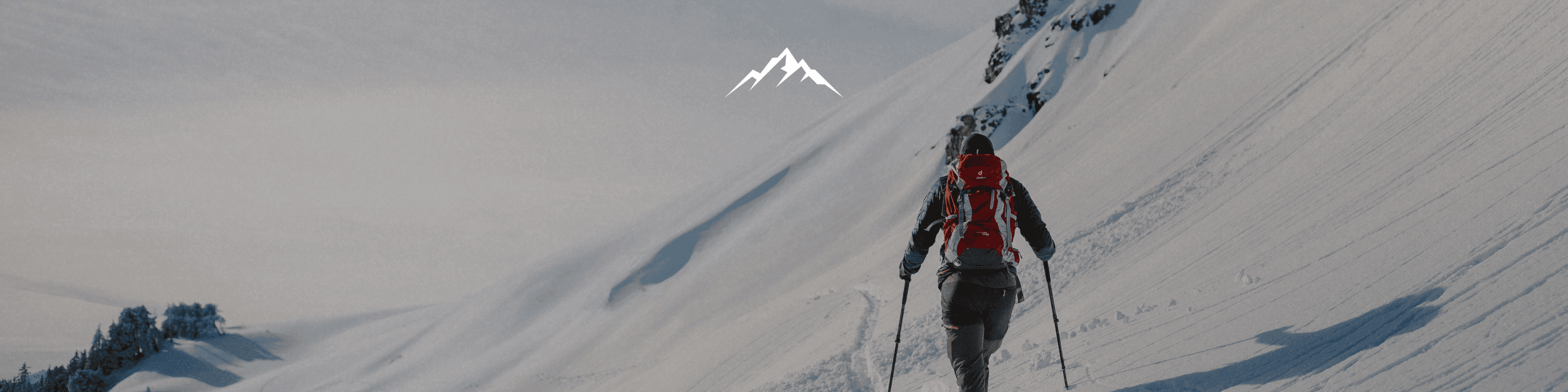 Men ski-touring in the Alps