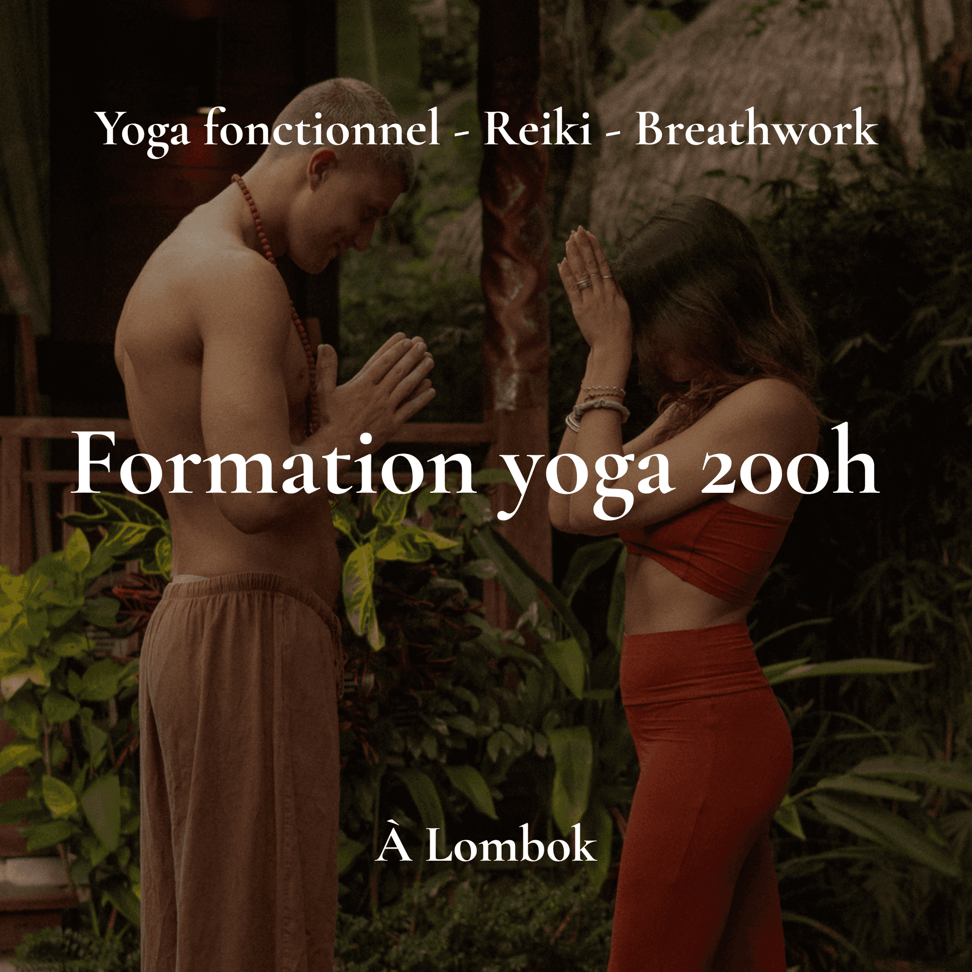 Woman stretching on yoga mat