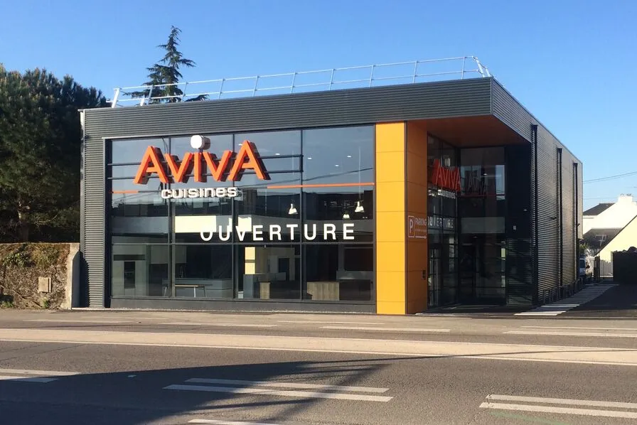 vue d'une cuisine aviva