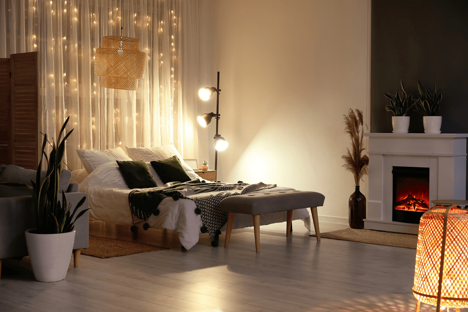 1. Set the Mood with Soft Lighting
