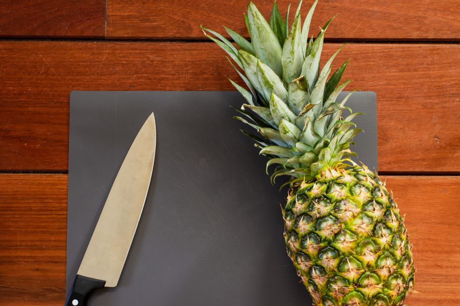 Come tagliare l'ananas