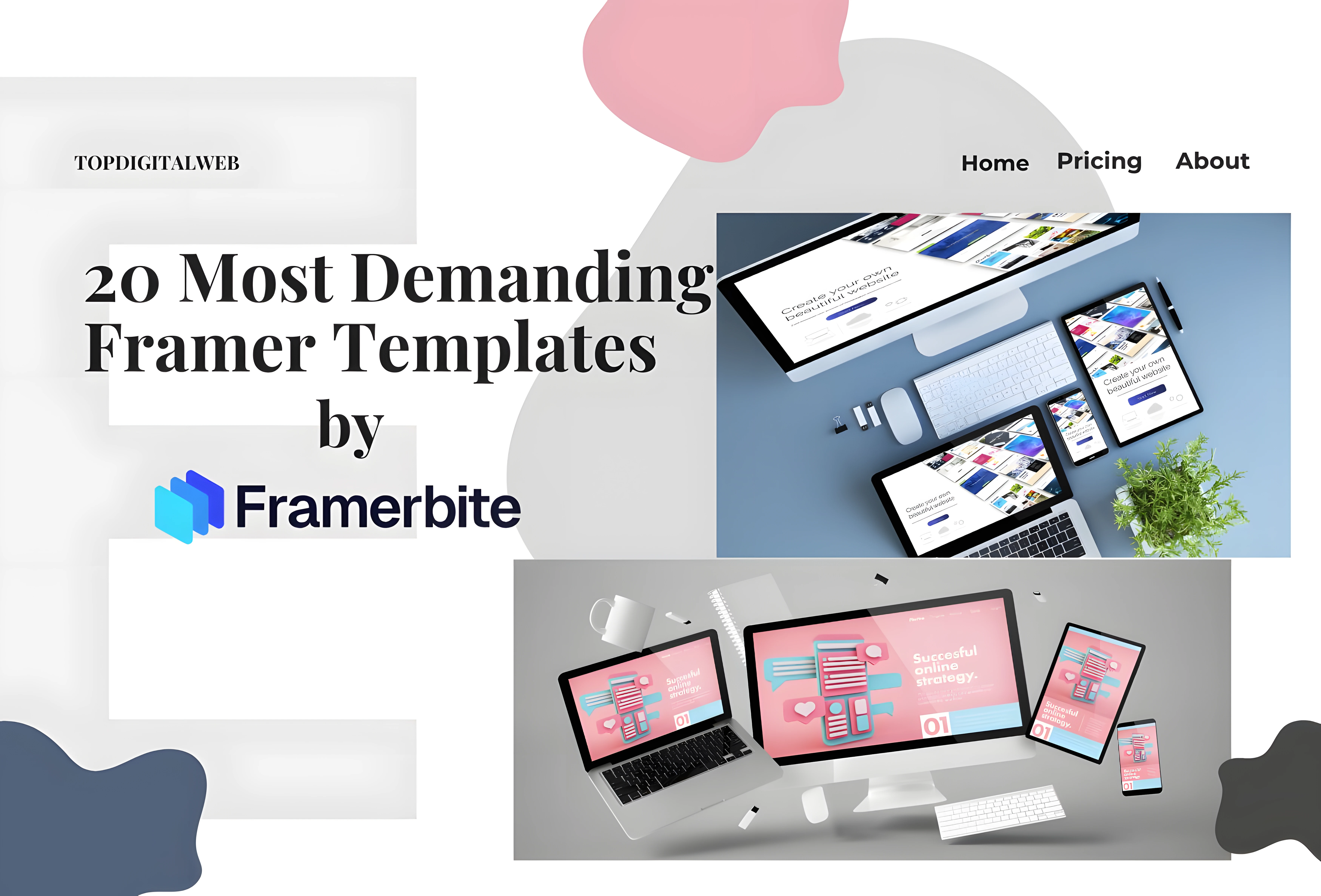 Most Demanding Framer Templates by Framerbite