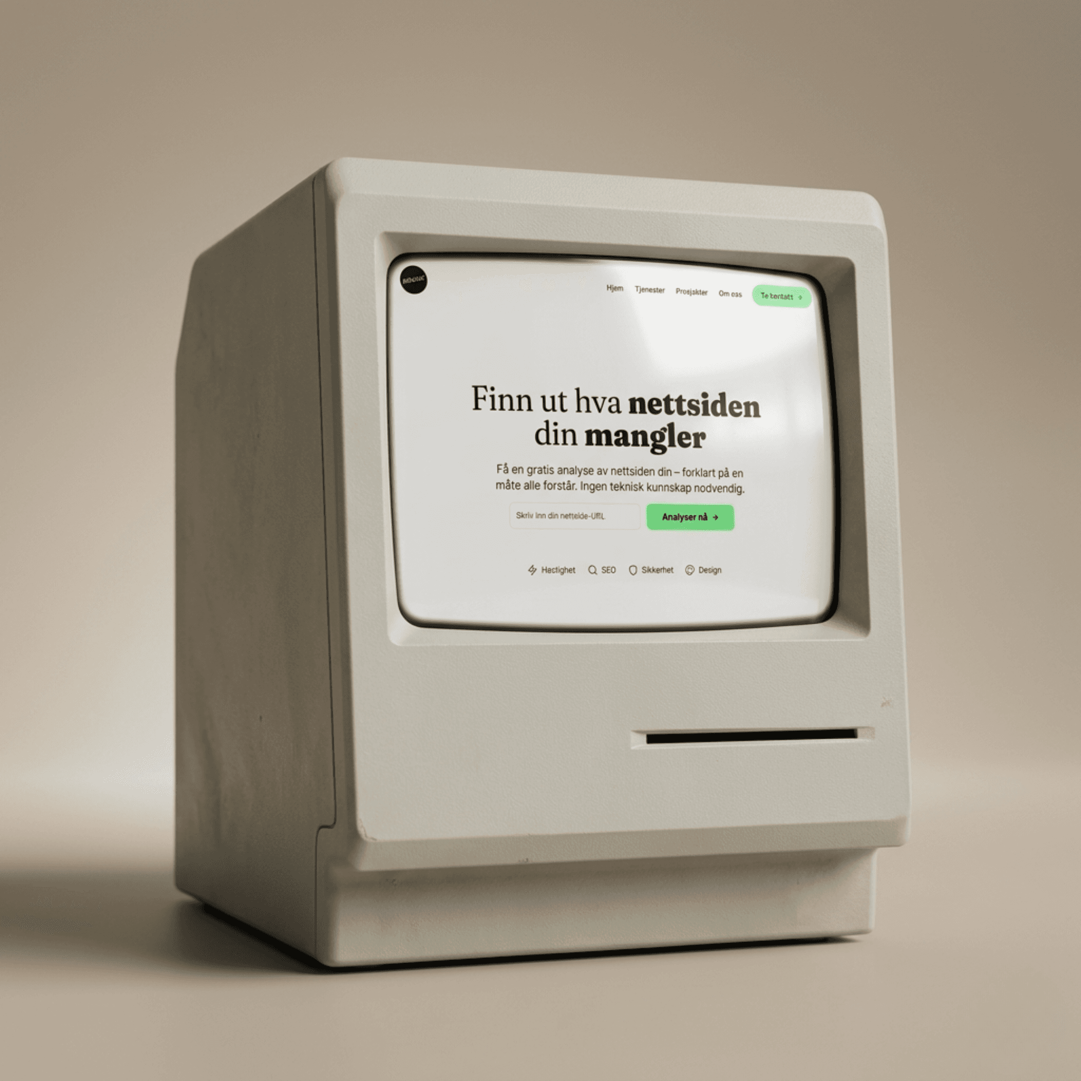 Martin Alternes fra Brakk er usedvanlig trivelig der han står og ser dypt inn i kameraet, som faktisk ikke er et kamera i det hele tatt