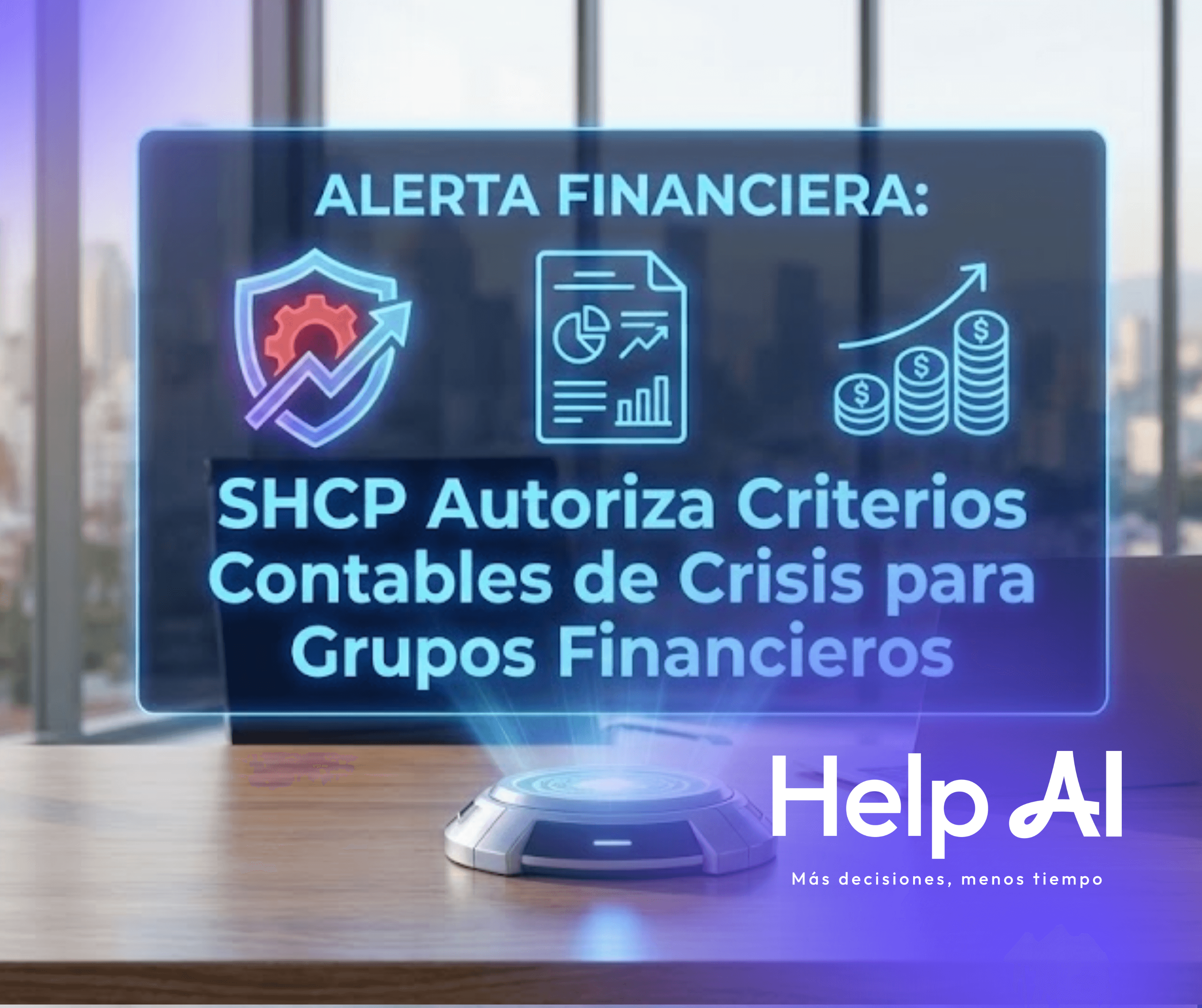 SHCP Autoriza Criterios Contables de Crisis para Grupos Financieros