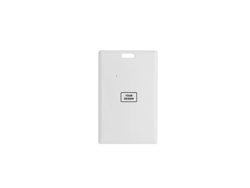 Branded Apple Find My card finder for corporate tech gifts