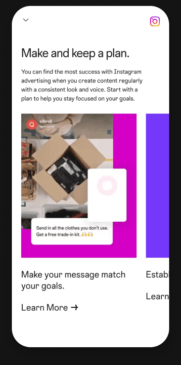 Make and keep a plan — Boost Hub mobile lesson