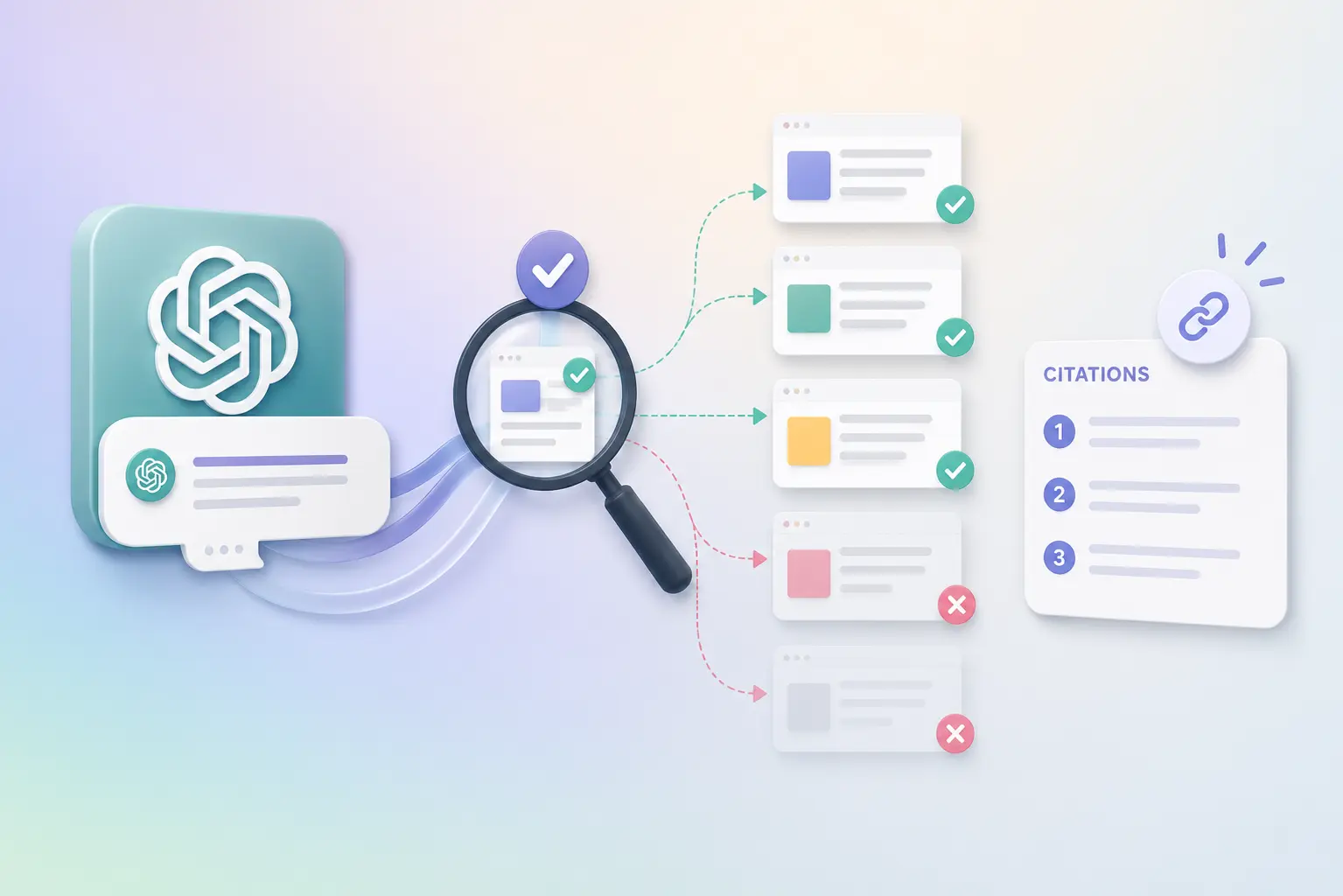 How ChatGPT Chooses Its Sources