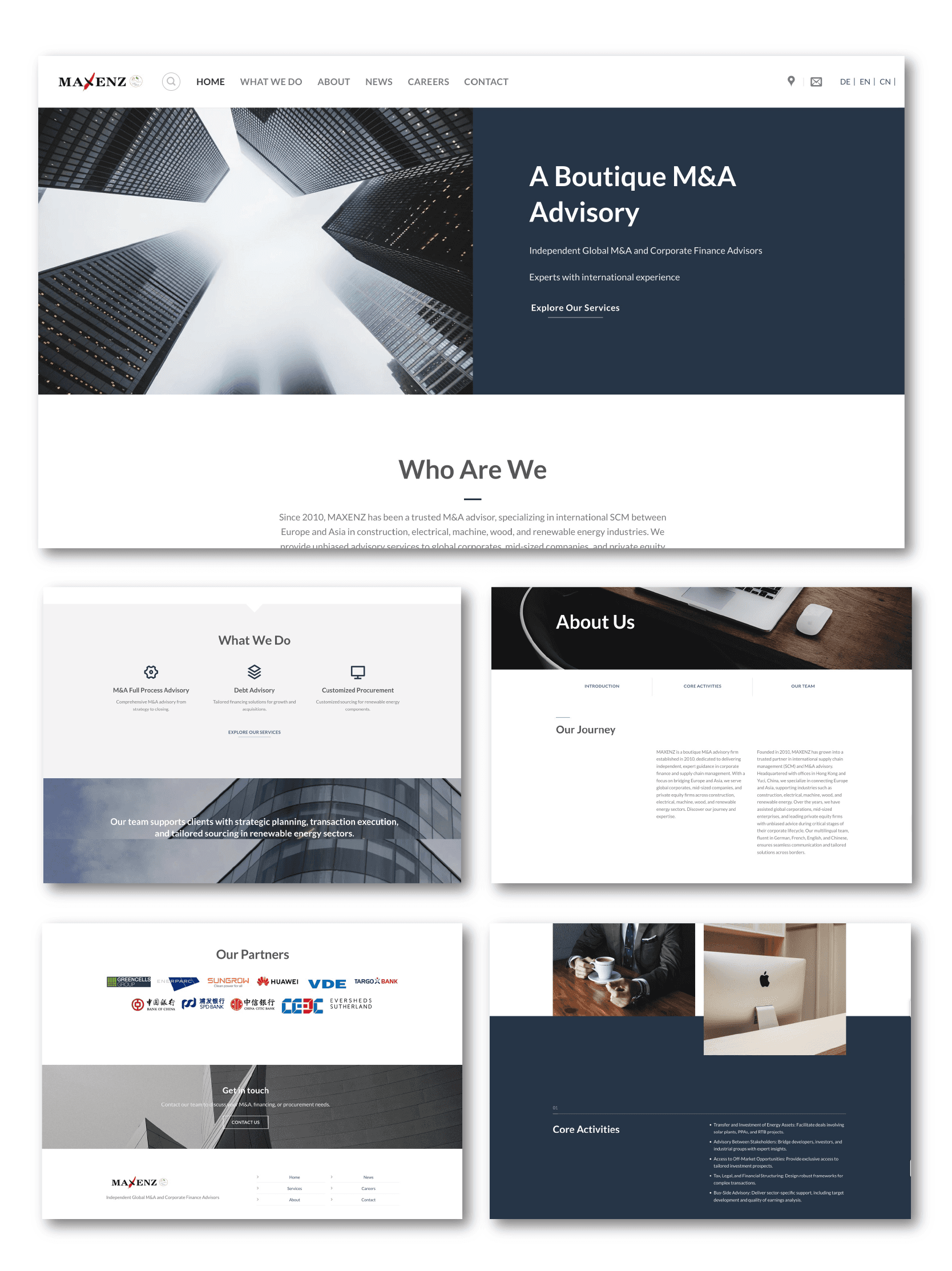 Close-up of lush, dark green leaves, some glossy and wet, against a muted background.