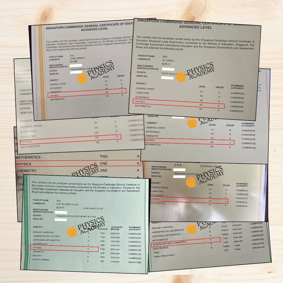 High results for students that attend Physics Academy