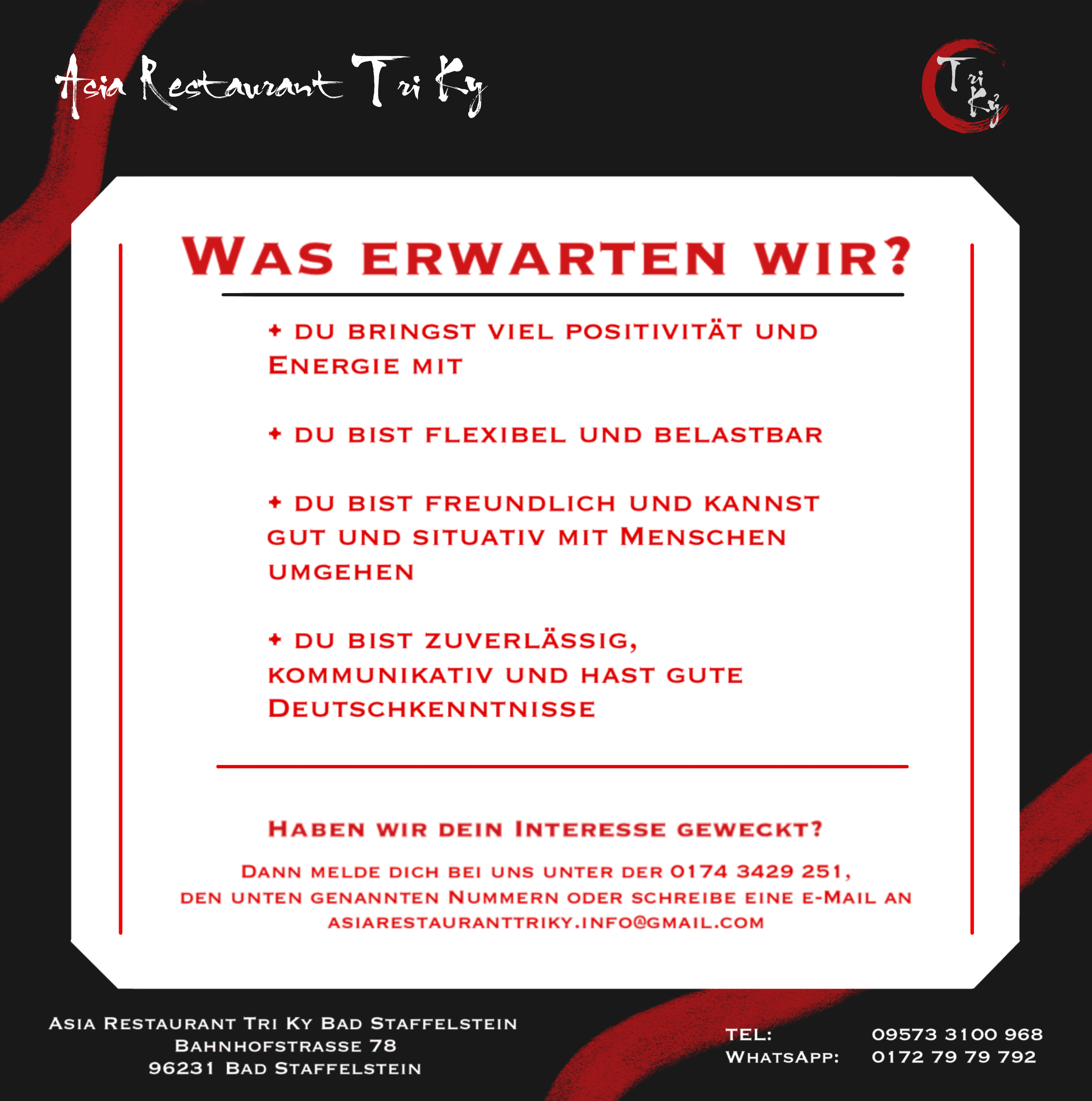 Stellengesuche für Aushilfen