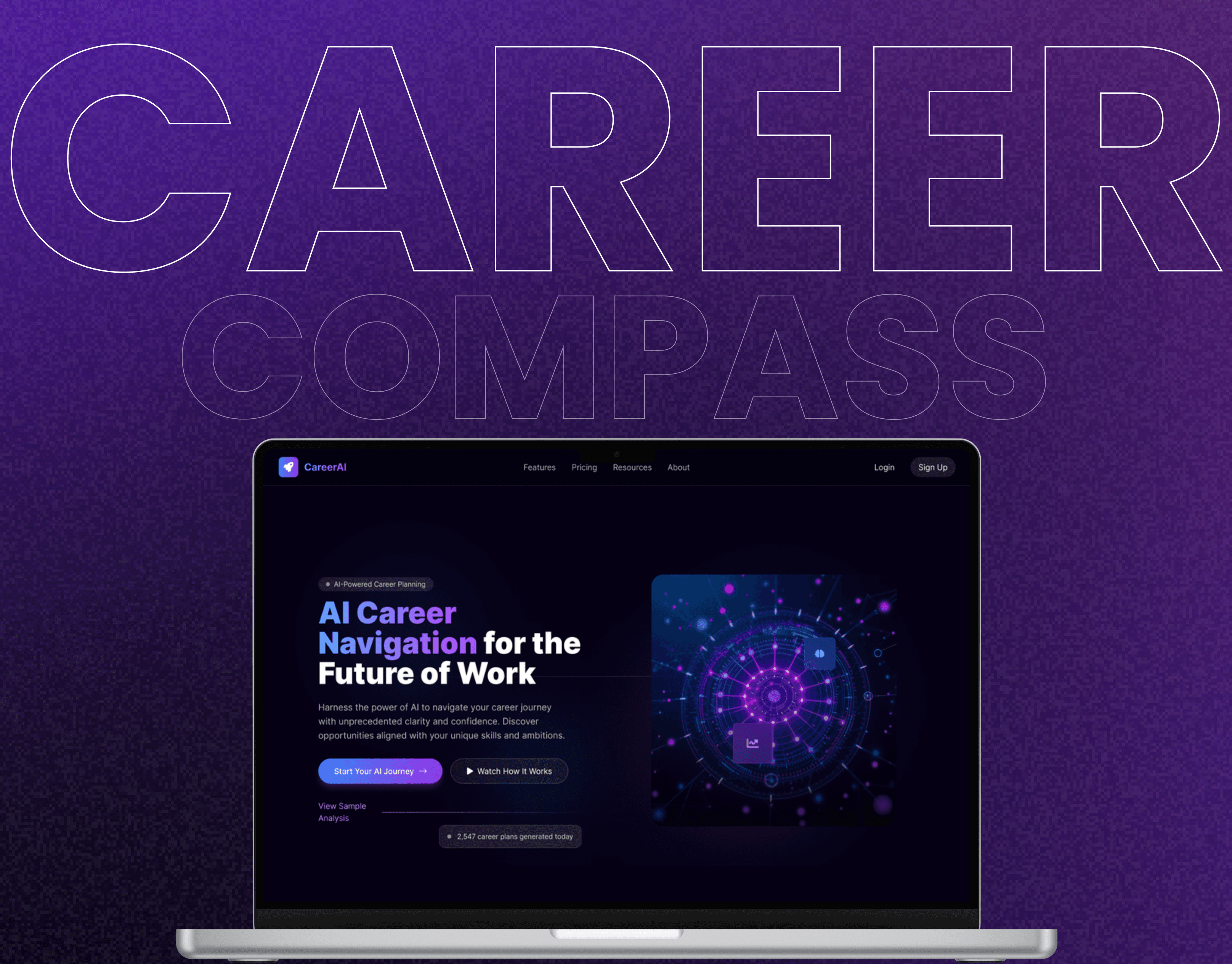 AI-powered web platform to personalize career paths for students and professionals.