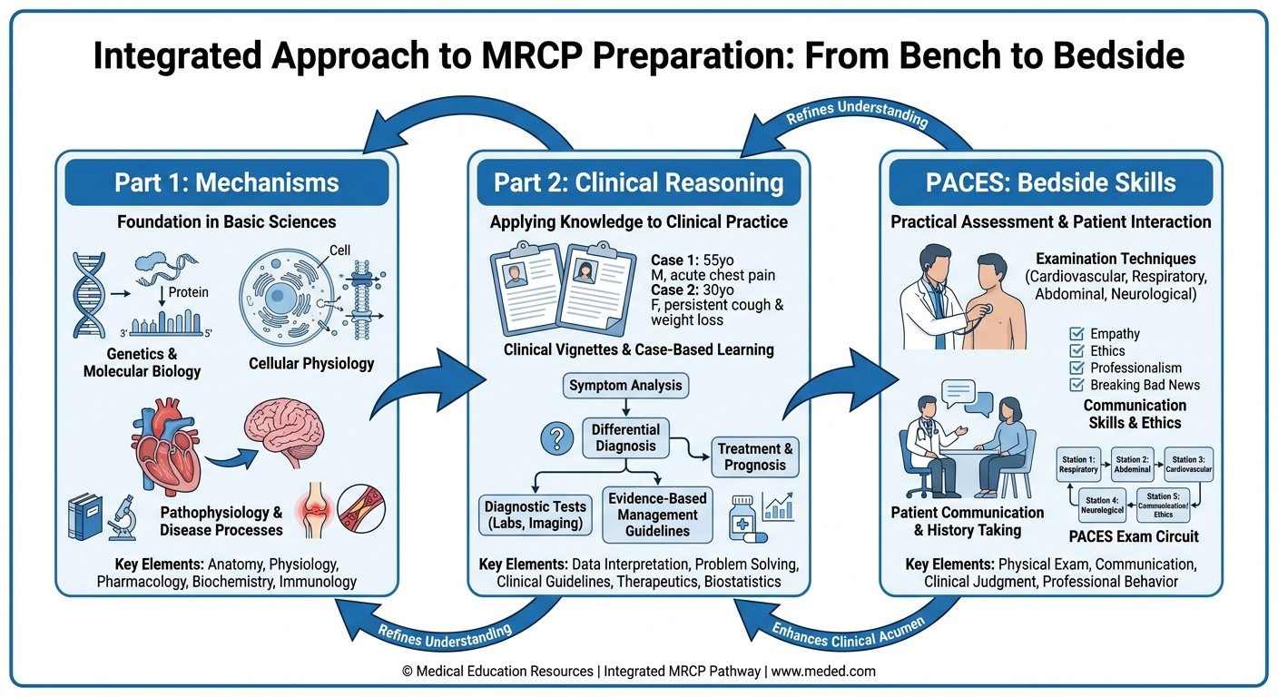 Integrated MRCP Preparation Approach: From Basic Science to Clinical Practice