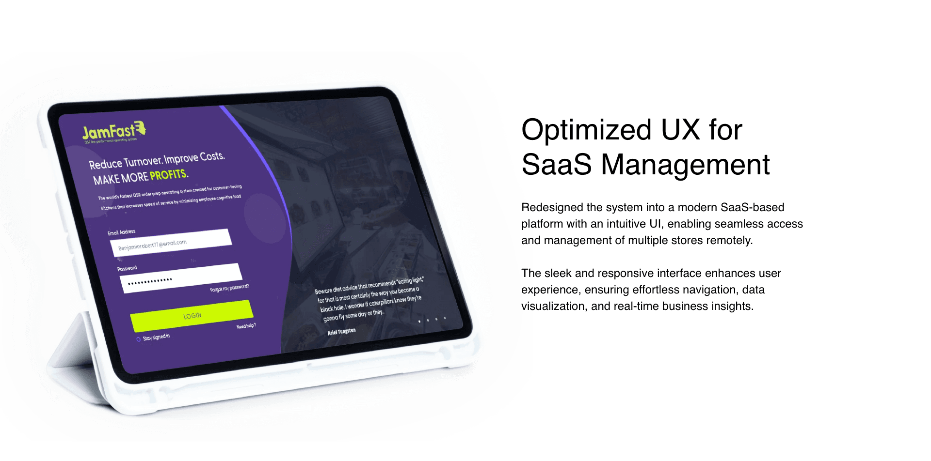 jamfast saas management