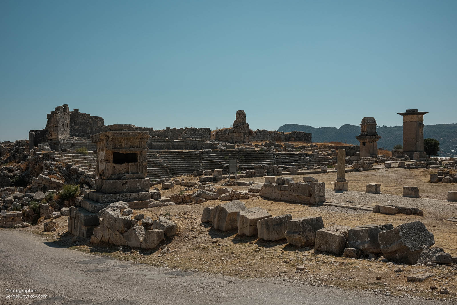 Letoon Sanctuary Place, Turkey. Photographer Sergei Chyrkov