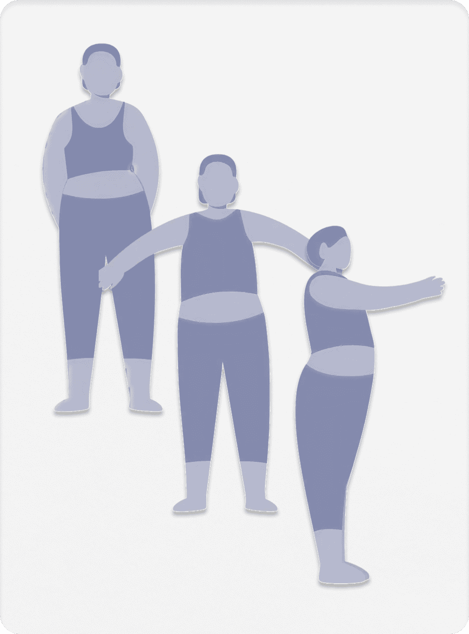 Athlete winning a race