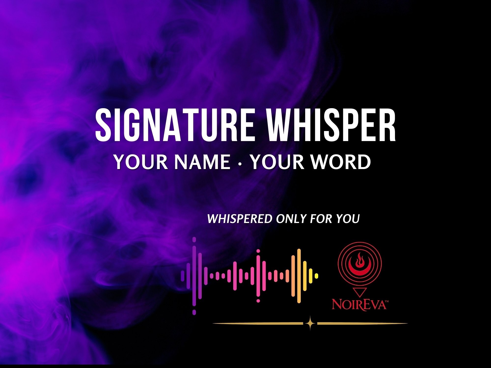 Custom Hypnosis Whisper — NoirEva