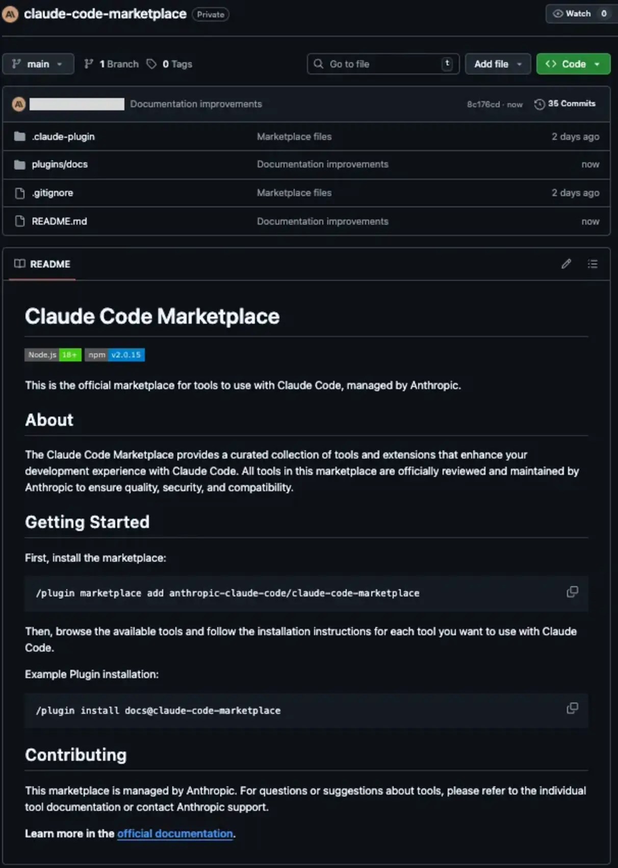 Claude Code Marketplace Github
