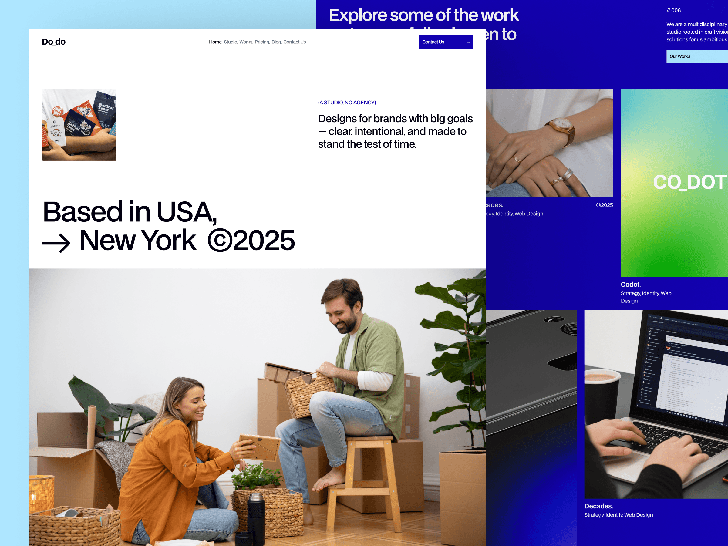 webflow marketing agency template