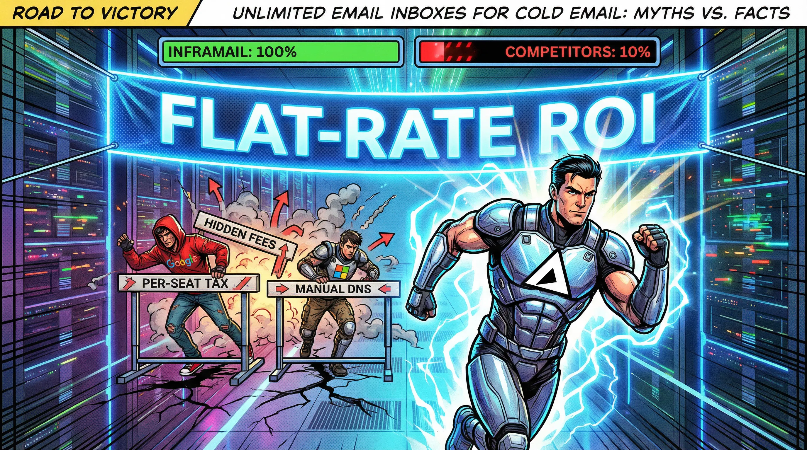 Unlimited Email Inboxes for Cold Email: Myths vs. Facts—What Vendors Won't Tell You