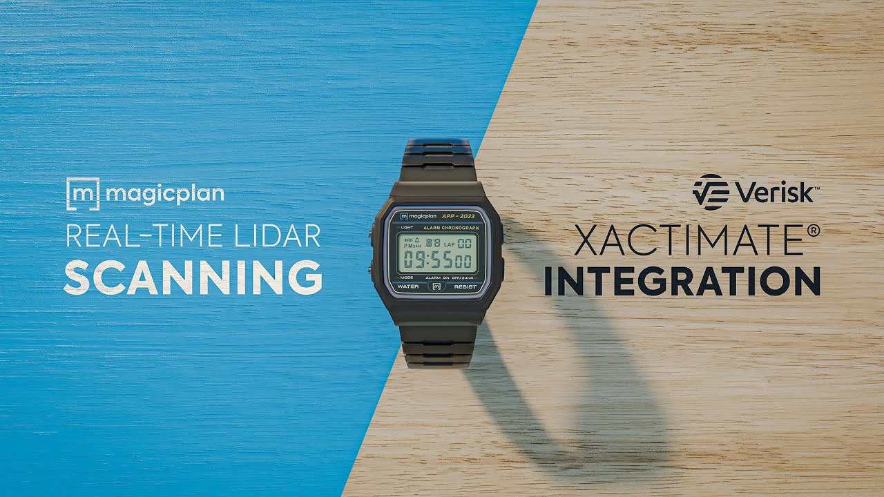 une montre comme un symbole pour gagner du temps avec Xactimate et magicplan