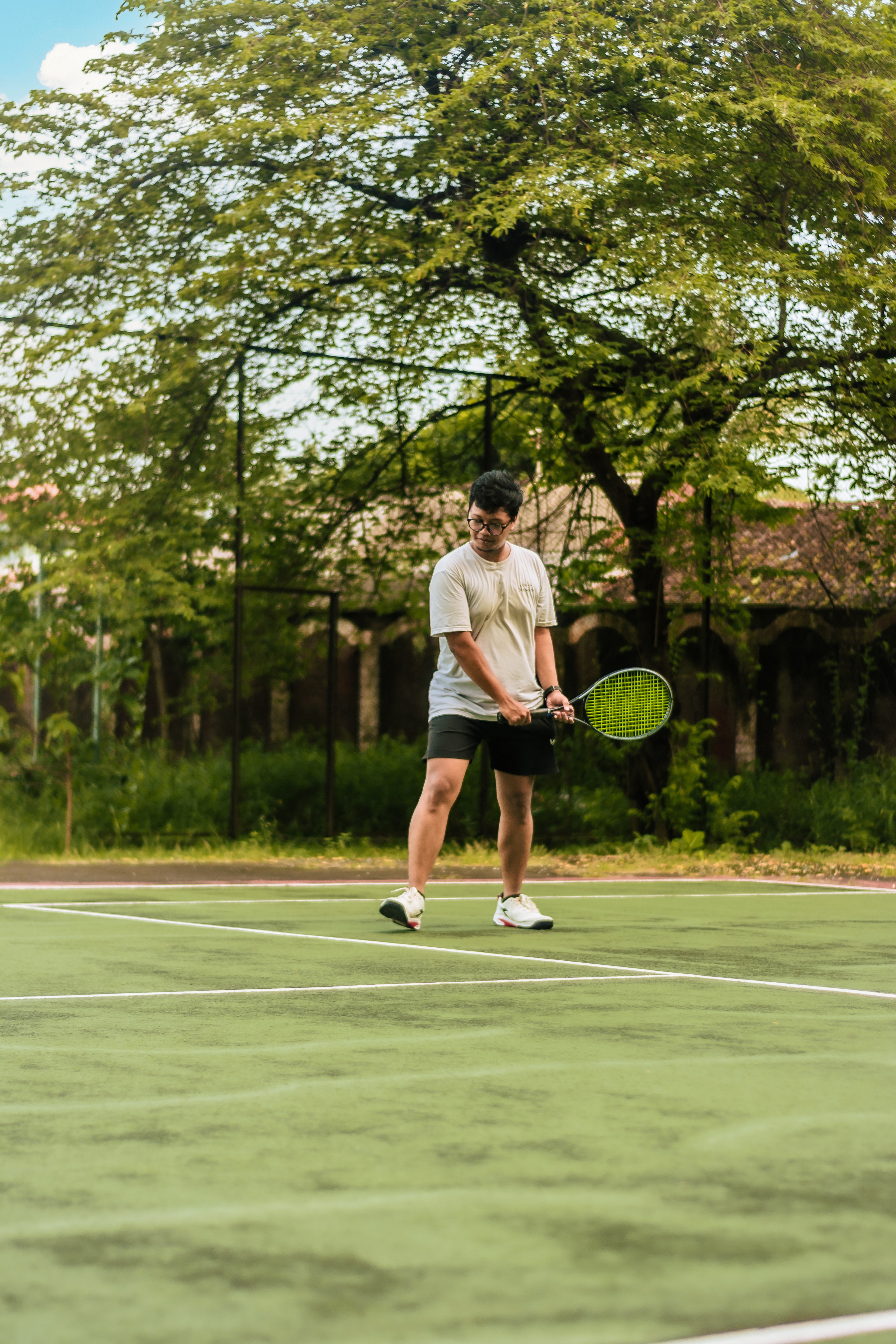 Thoriq Play Tennis at Jember